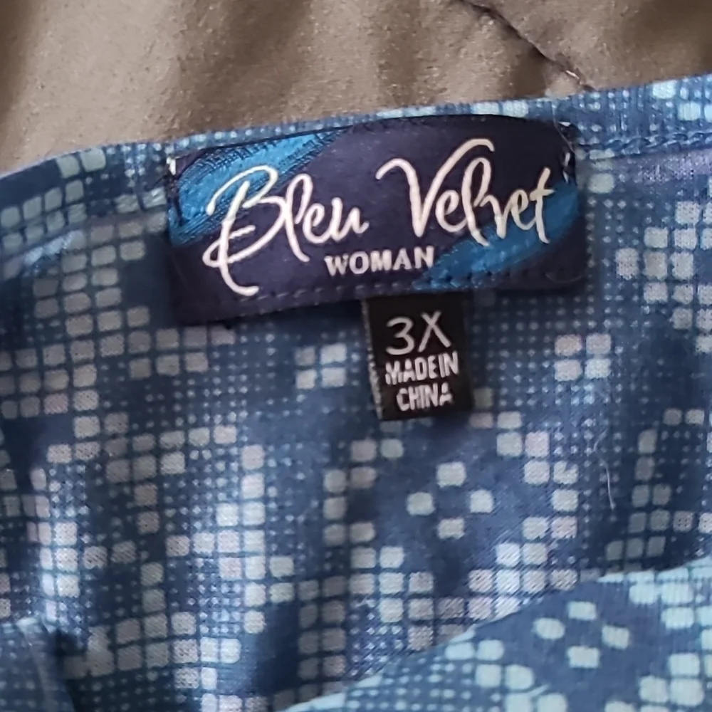 Plus size Colorful blouse - Picture 4 of 4